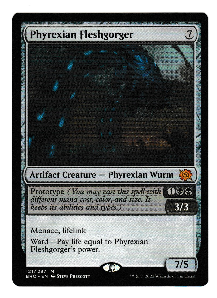 The Brothers' War Phyrexian Fleshgorger