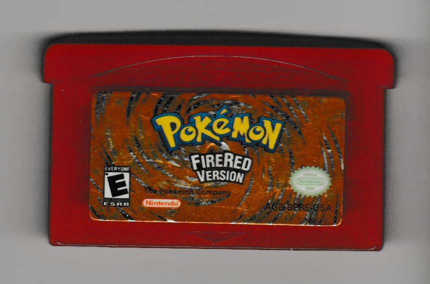 Gameboy Advance Pokemon Firered Loose Cartridge