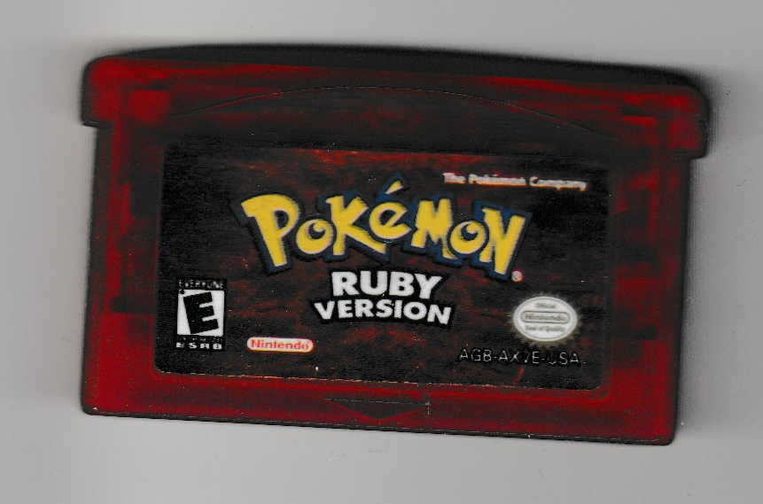 Gameboy Advance Pokemon Ruby Loose Cartridge