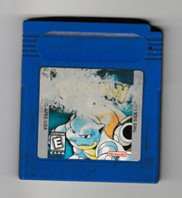 Load image into Gallery viewer, Gameboy Pokemon Blue Loose Cartridge Damaged Sticker
