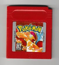 Load image into Gallery viewer, Gameboy Pokemon Red Loose Cartridge Damaged Sticker
