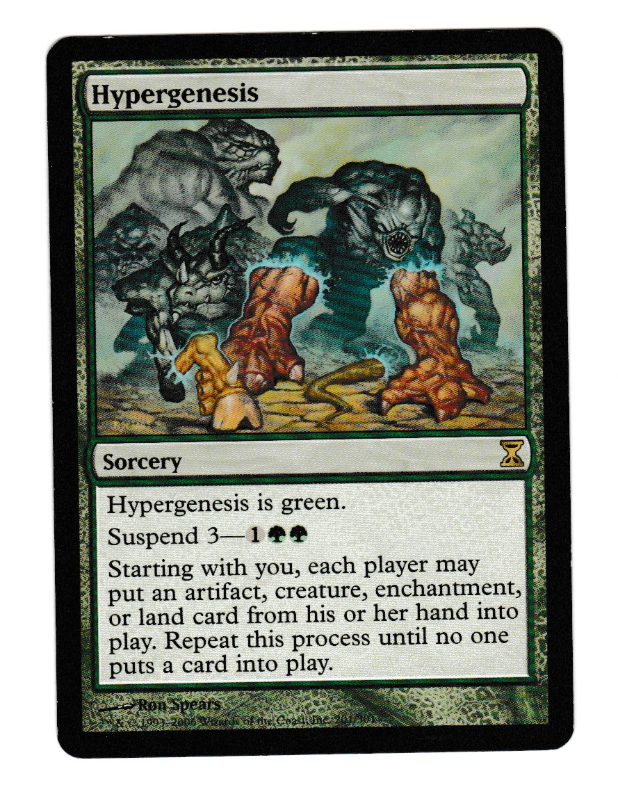 Time Spiral Hypergenesis