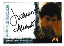 Load image into Gallery viewer, 2006 24 Season 4 Autographs #6 Jonathan Ahdout
