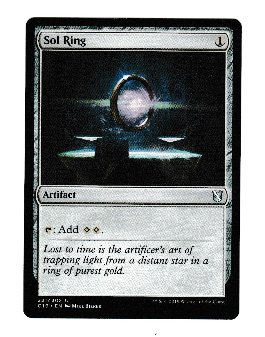 Commander 2019 Sol Ring