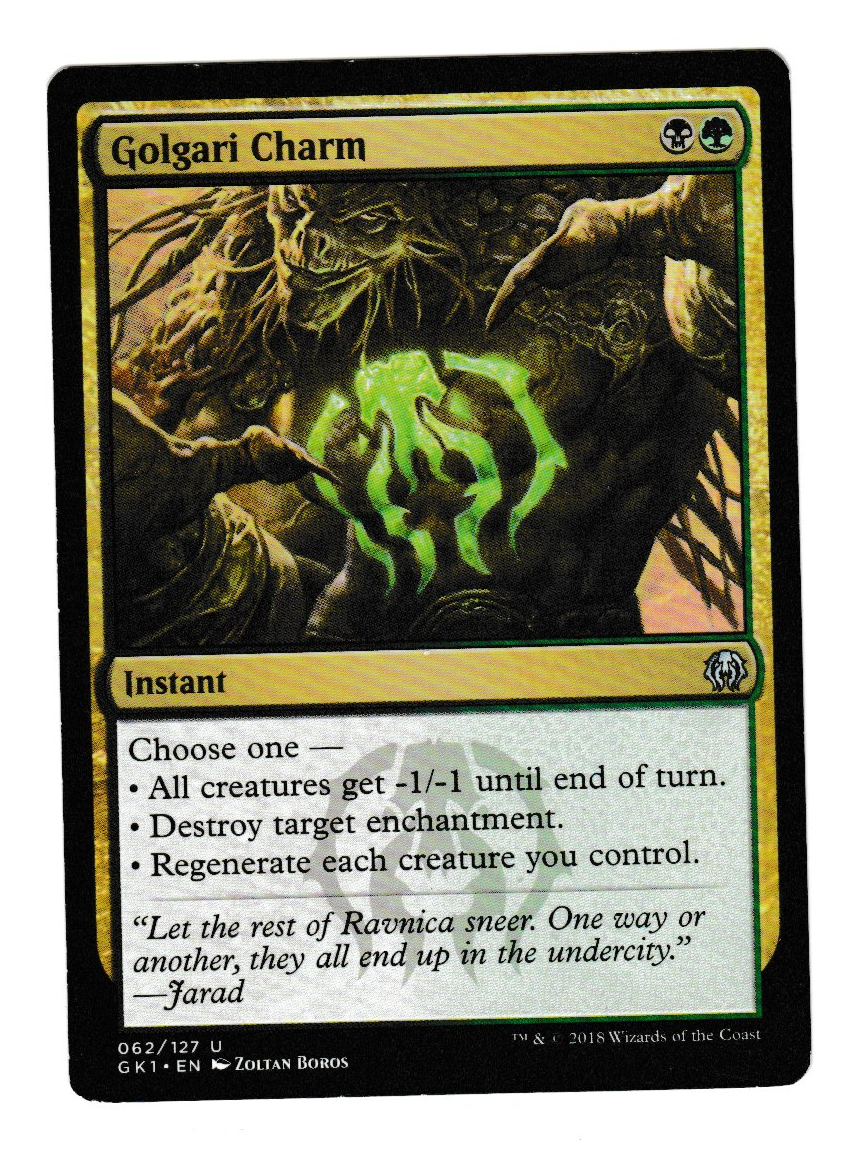 Guilds of Ravnica Guild Kit Golgari Charm