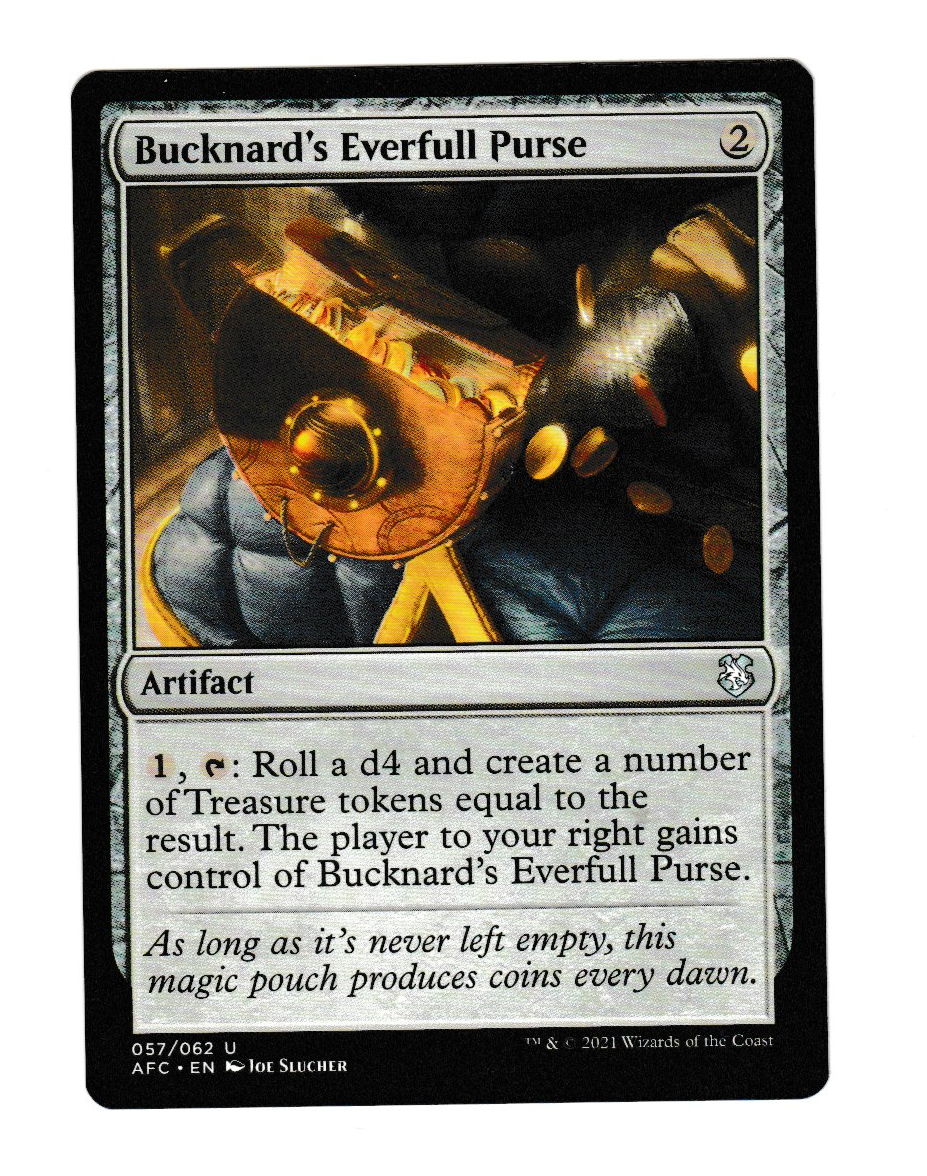 Adventures in the Forgotten Realms Commander Bucknard's Everfull Purse