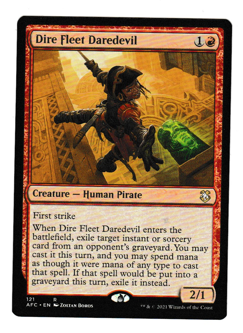 Adventures in the Forgotten Realms Commander Dire Fleet Daredevil