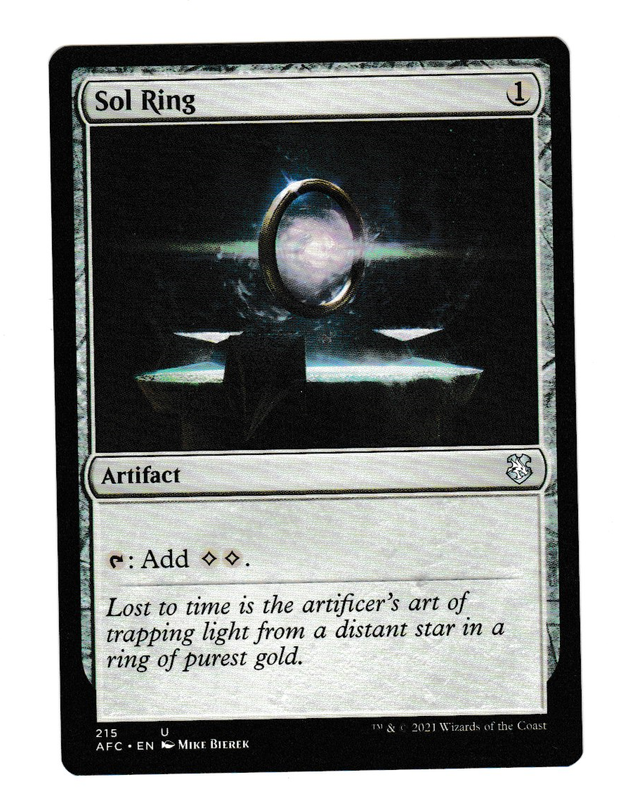 Adventures in the Forgotten Realms Commander Sol Ring