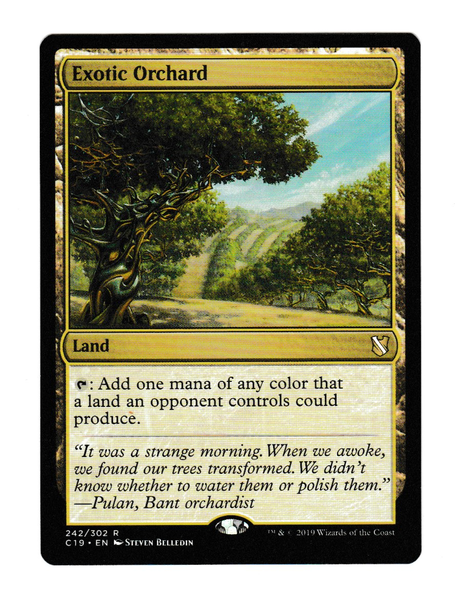 Commander 2019 Exotic Orchard