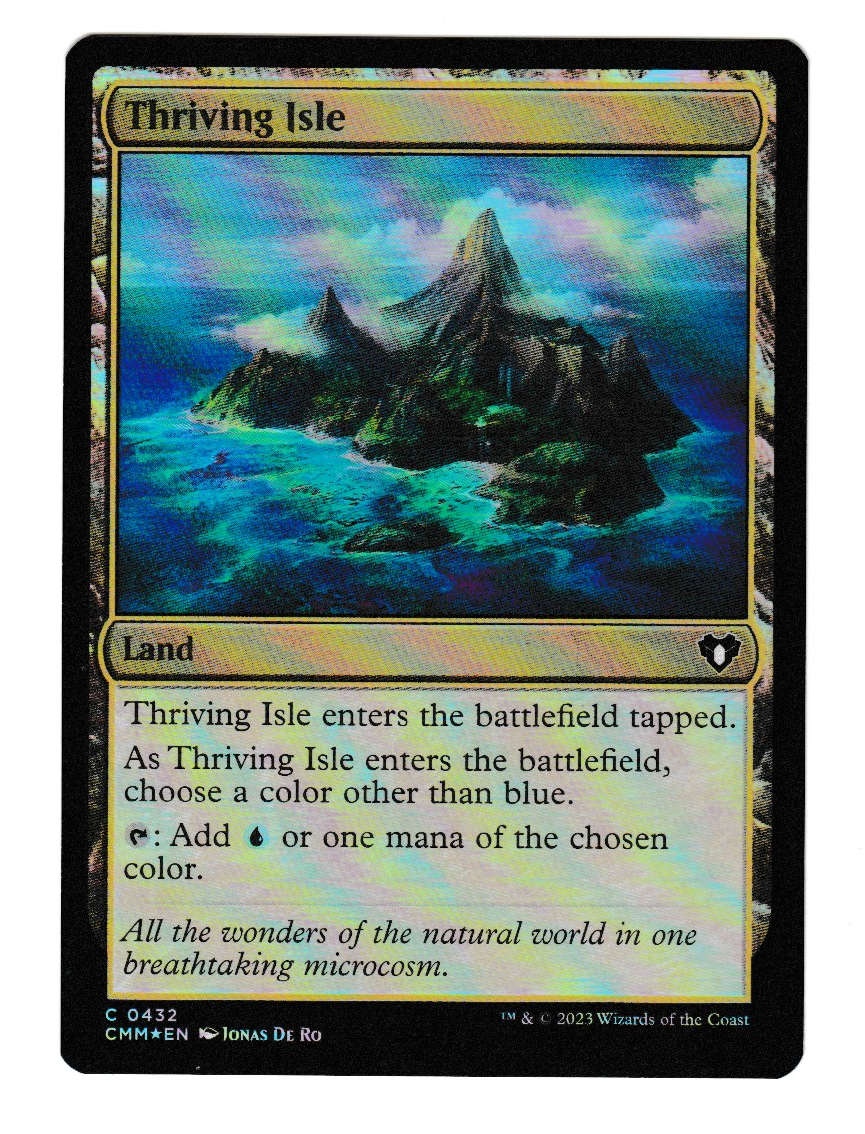 Commander Masters Thriving Isle Foil