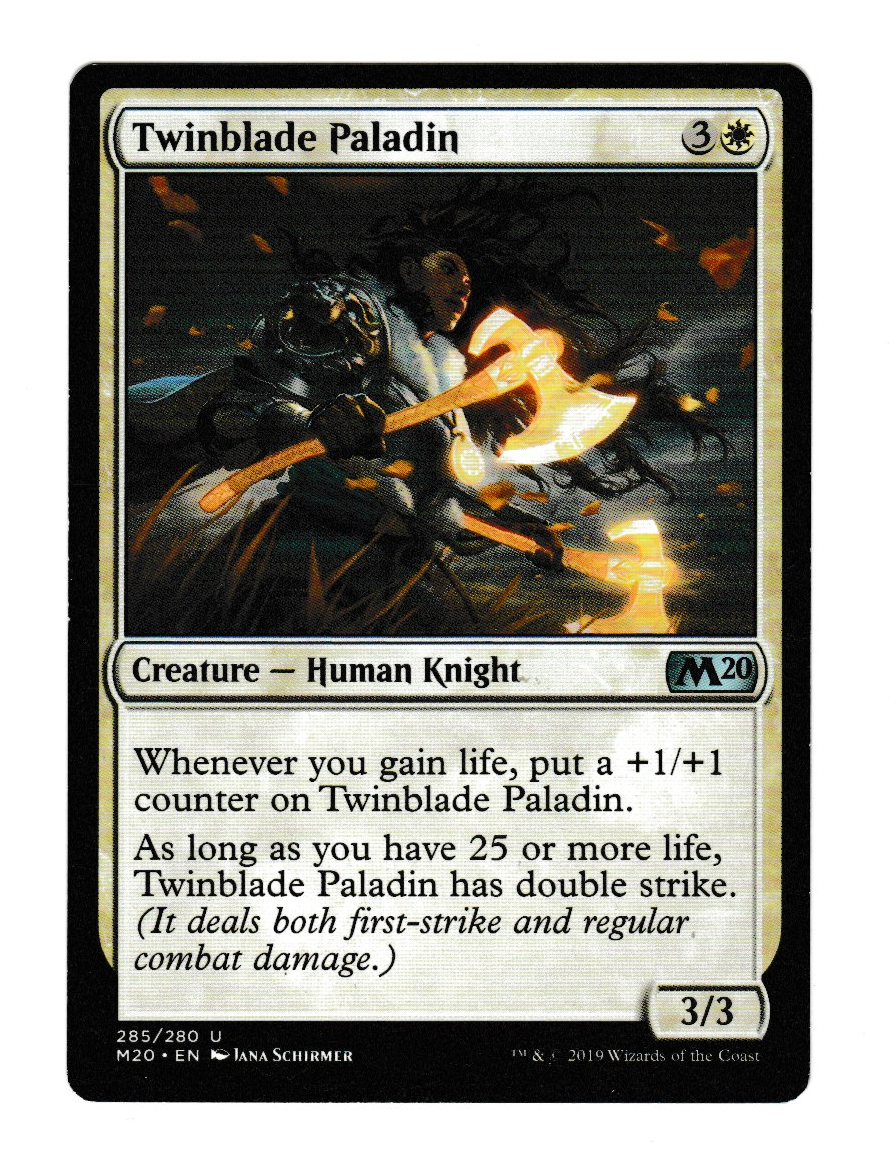 Core Set 2020 Twinblade Paladin