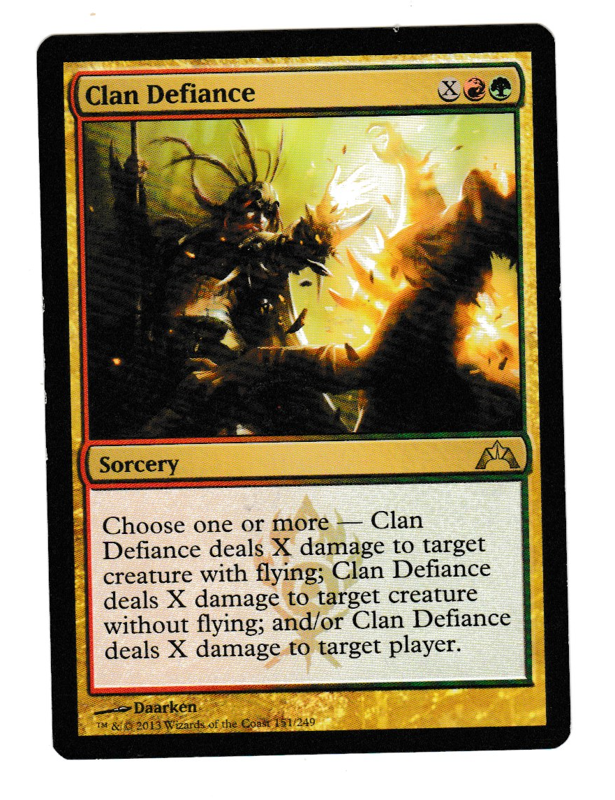 Gatecrash Clan Defiance