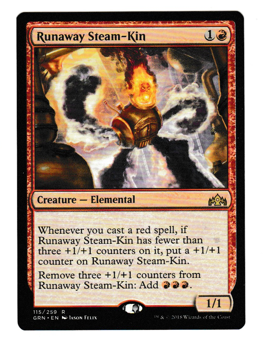 Guilds of Ravnica Runaway Steam-Kin