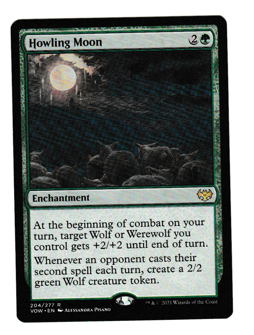 Innistrad Crimson Vow Howling Moon
