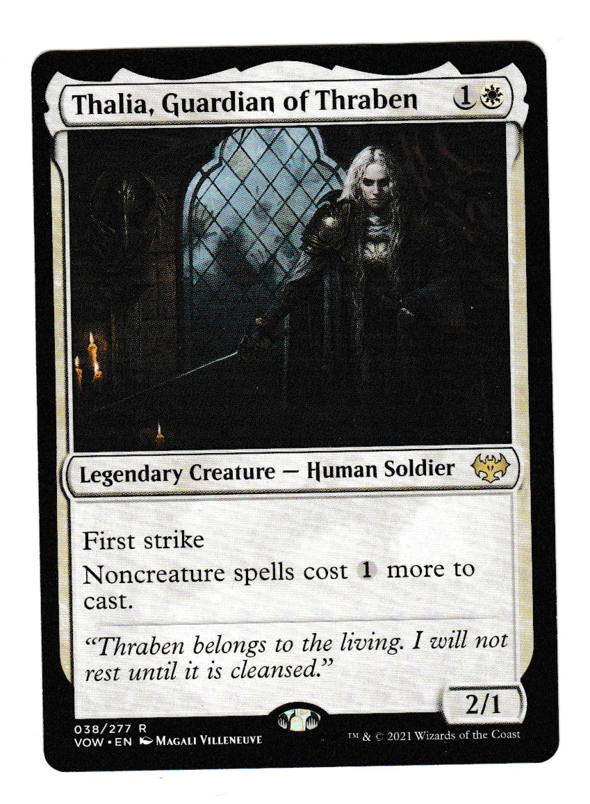 Innistrad Crimson Vow Thalia, Guardian of Thraben