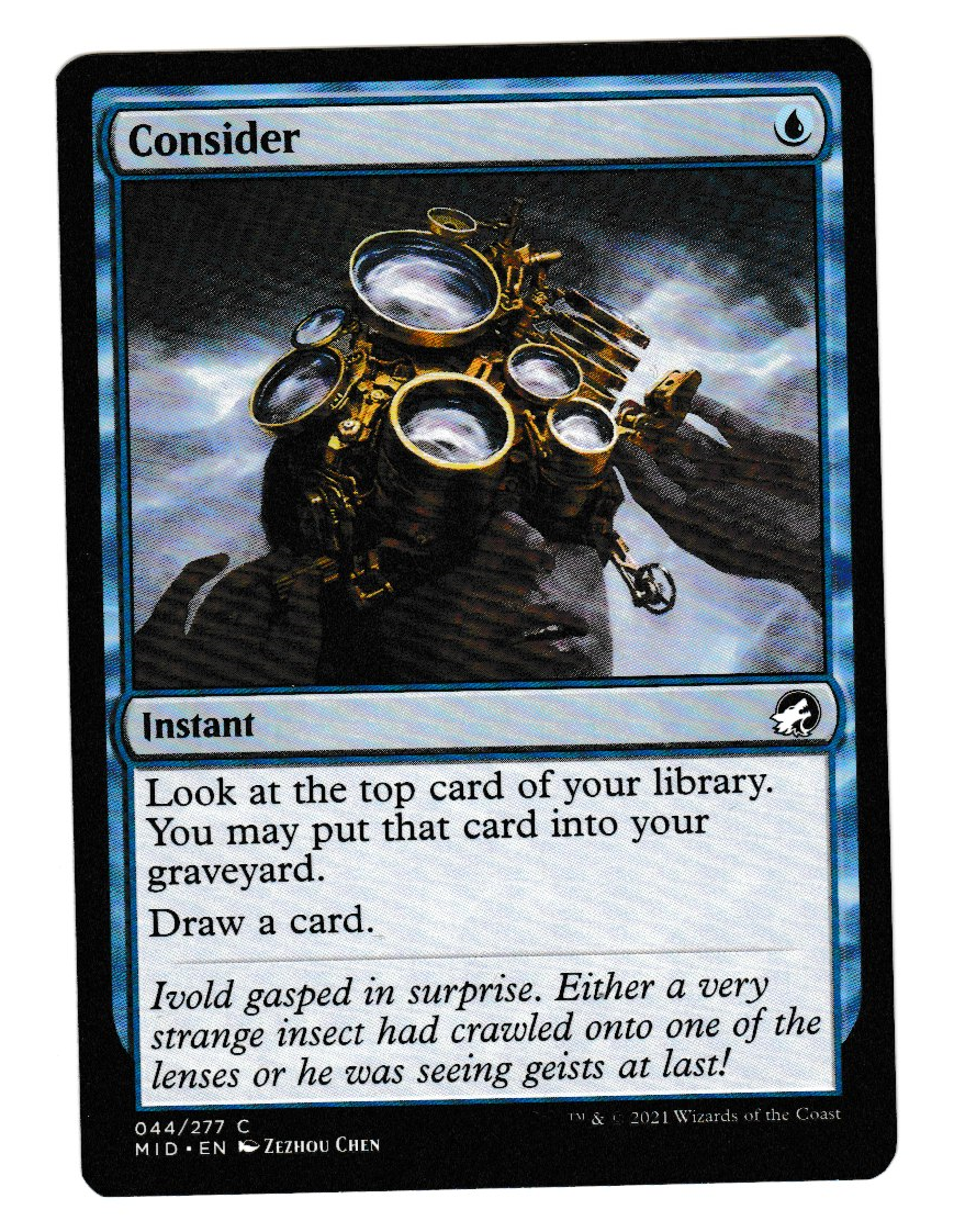 Innistrad Midnight Hunt Consider
