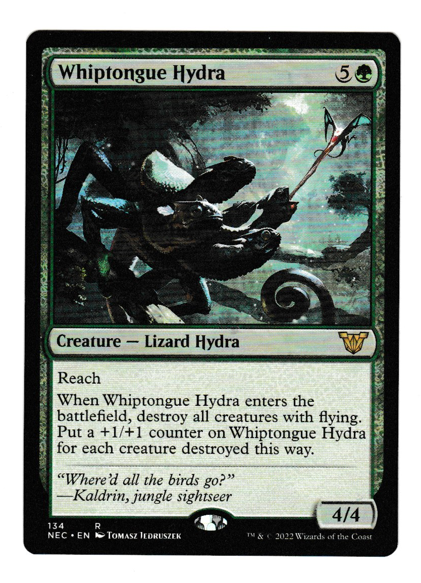 Kamigawa Neon Dynasty Commander Whiptongue Hydra