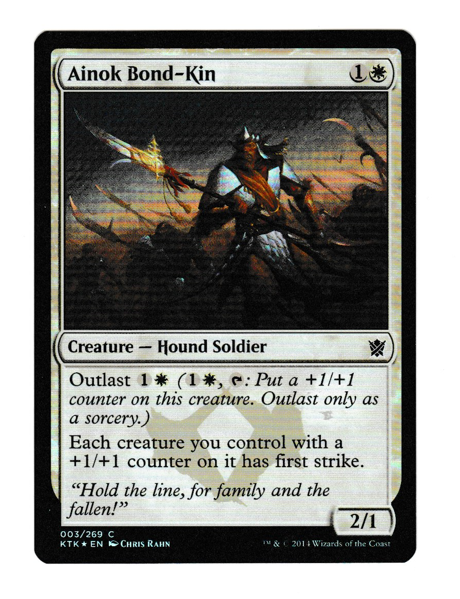 Khans of Tarkir Ainok Bond-Kin Foil