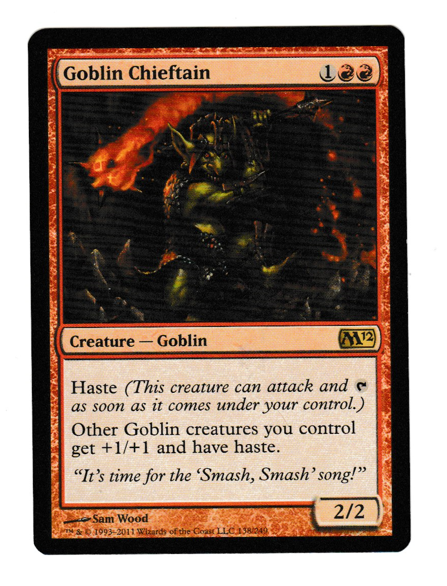 Magic 2012 Goblin Chieftain