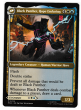 Load image into Gallery viewer, Magic the Gathering Marvel Super Heroes King T'Challa // Black Panther, Hope Enduring
