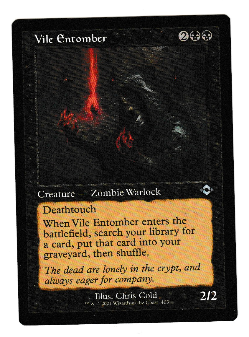 Modern Horizons 2 Vile Entomber Retro Border