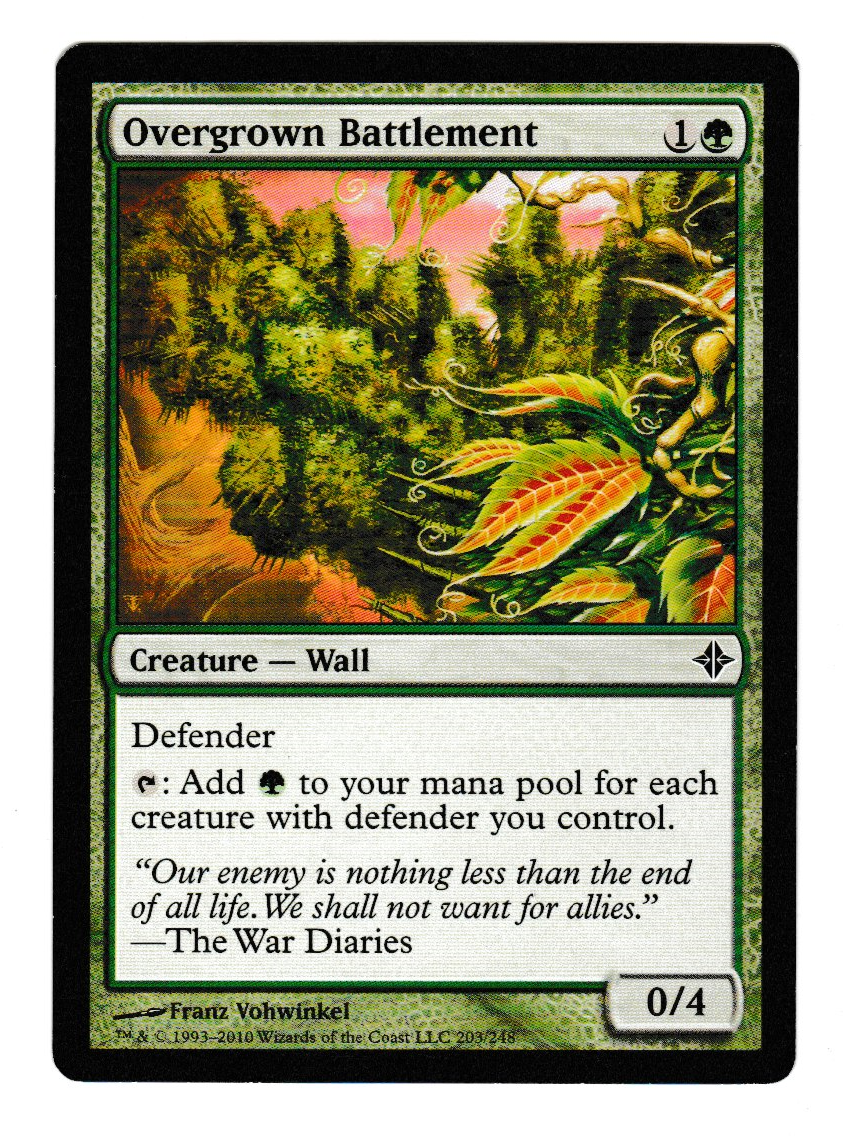 Rise of the Eldrazi Overgrown Battlement