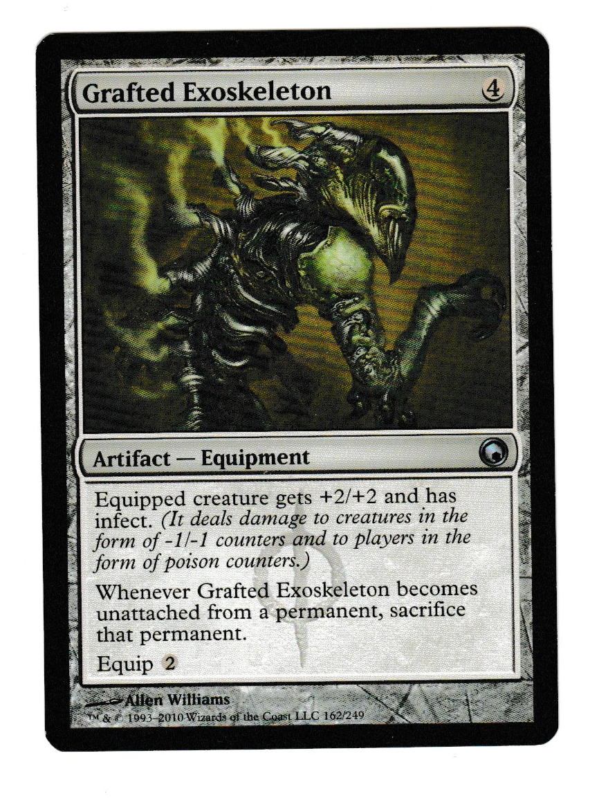 Scars of Mirrodin Grafted Exoskeleton