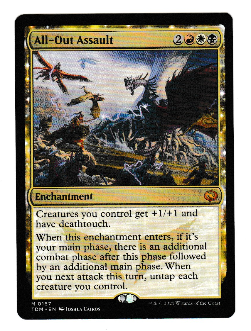 Magic the Gathering Tarkir: Dragonstorm All-Out Assault