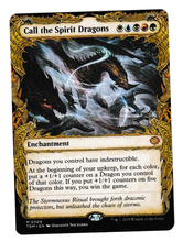 Load image into Gallery viewer, Magic the Gathering Tarkir: Dragonstorm Call the Spirit Dragons Showcase
