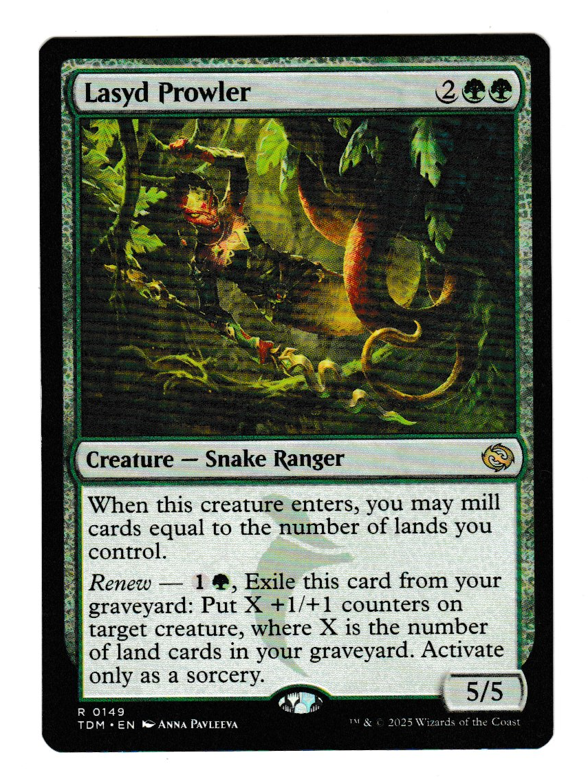 Magic the Gathering Tarkir: Dragonstorm Lasyd Prowler