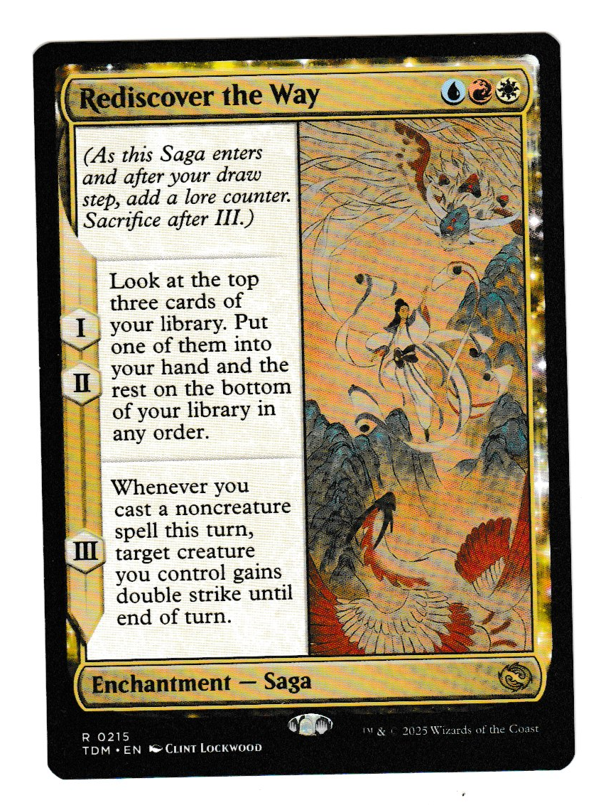 Magic the Gathering Tarkir: Dragonstorm Rediscover the Way
