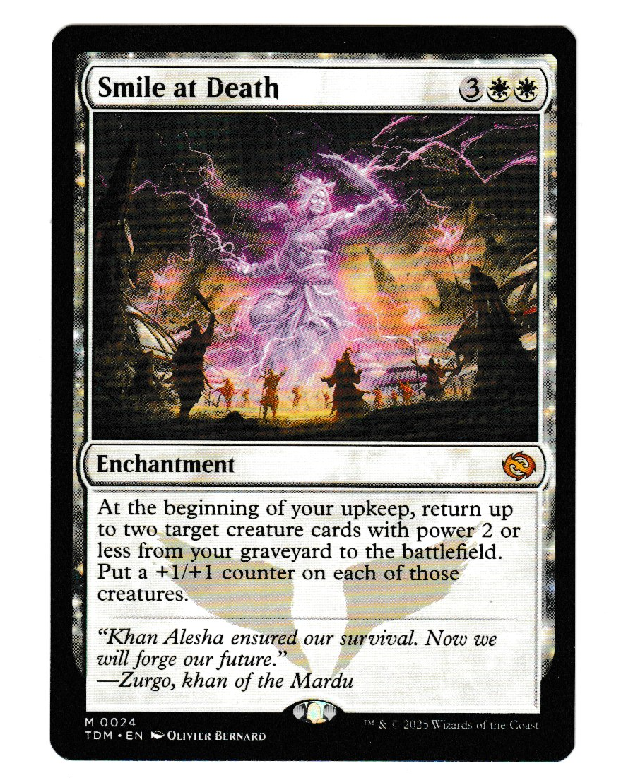 Magic the Gathering Tarkir: Dragonstorm Smile at Death