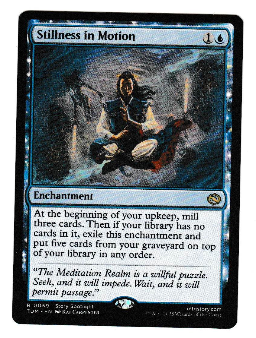 Magic the Gathering Tarkir: Dragonstorm Stillness in Motion