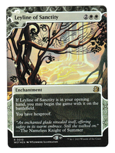Load image into Gallery viewer, Wilds of Eldraine: Enchanting Tales Leyline of Sanctity Foil
