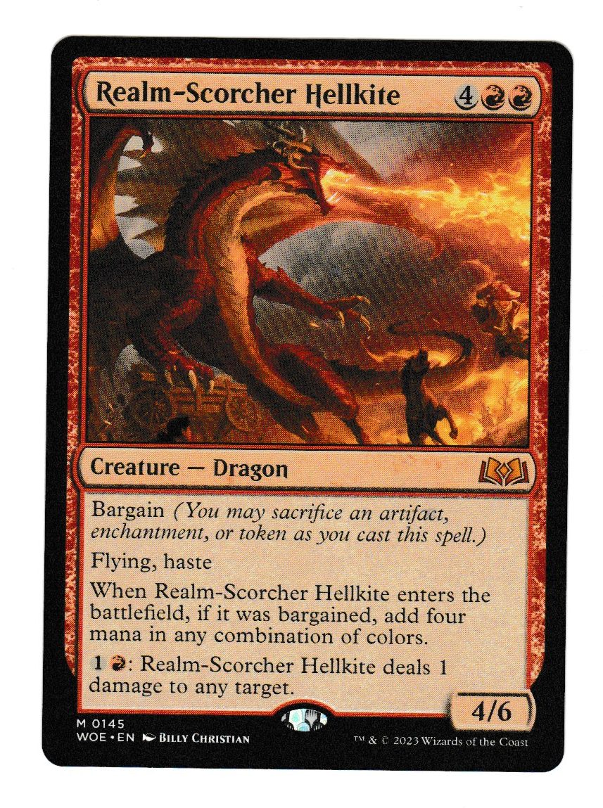 Wilds of Eldraine Realm-Scorcher Hellkite