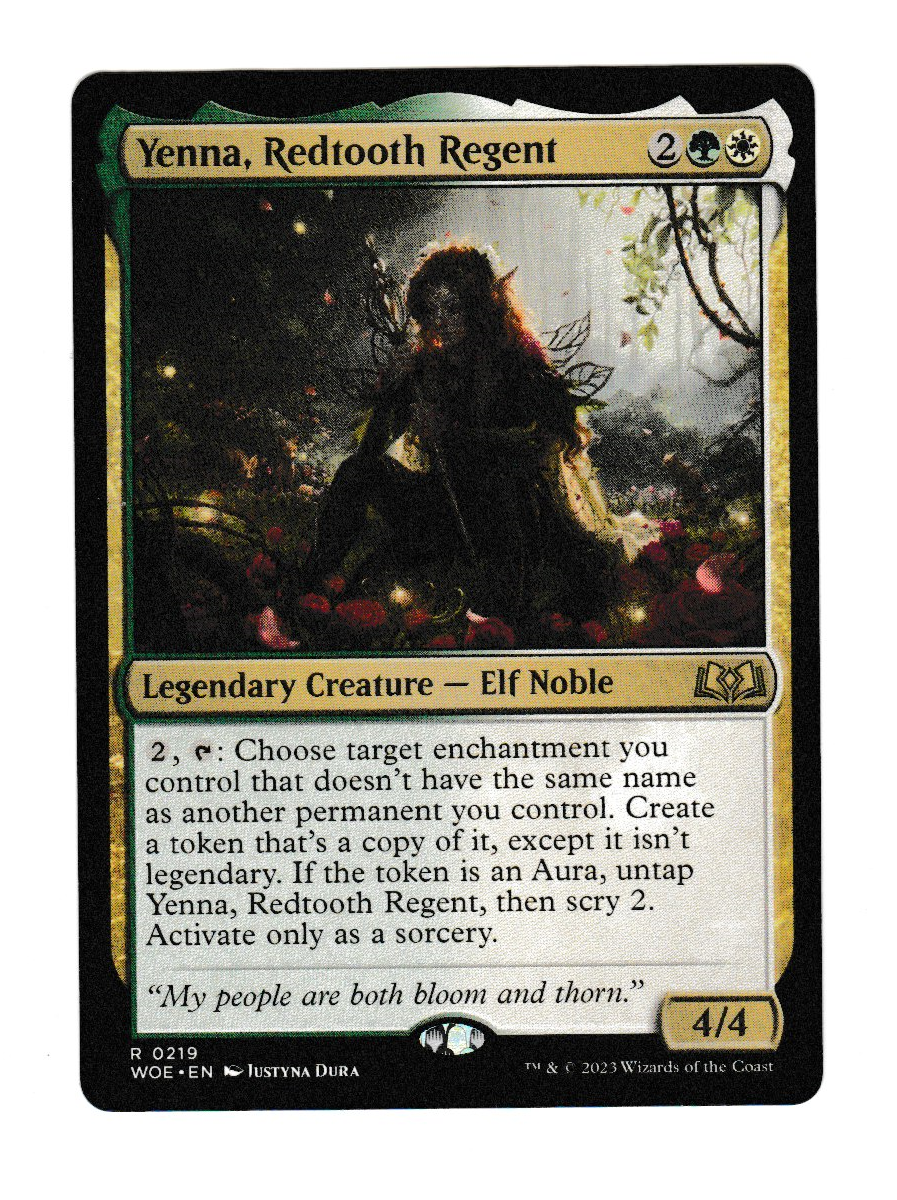 Wilds of Eldraine Yenna, Redtooth Regent