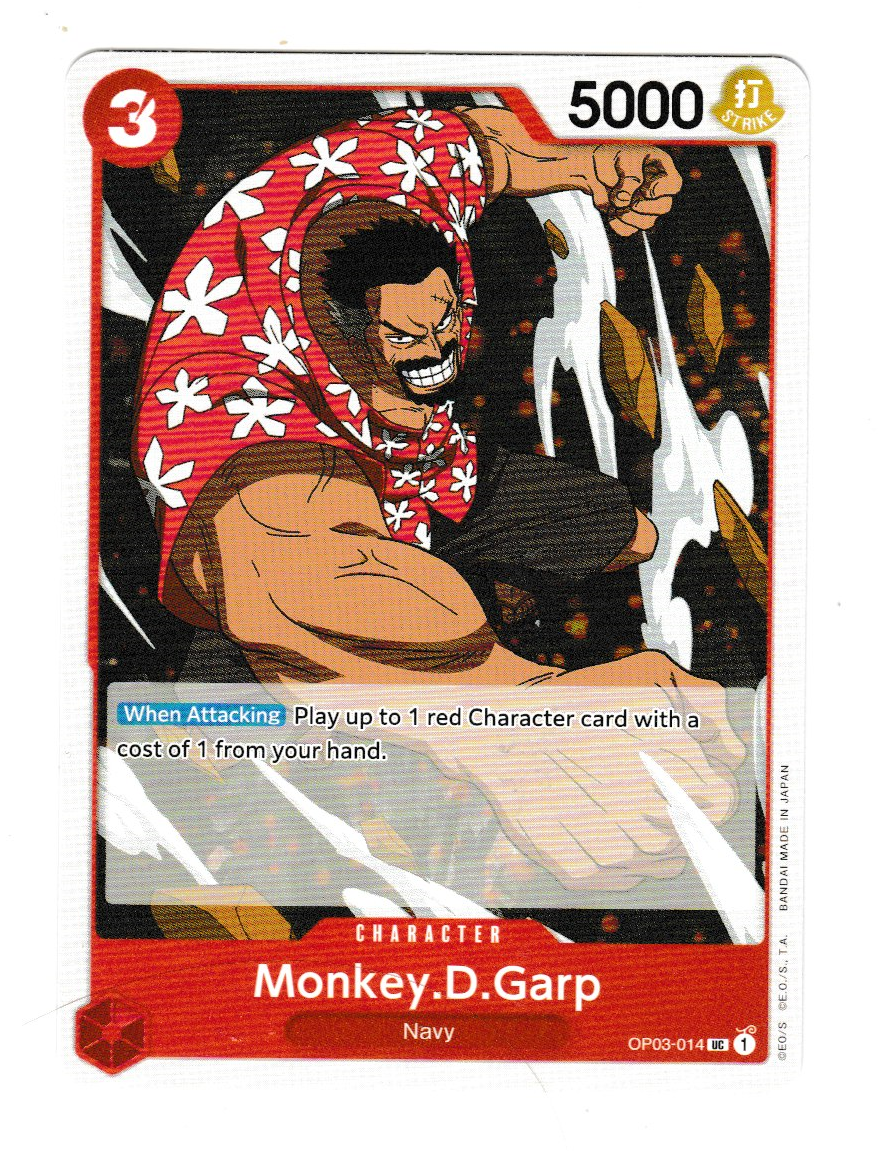 One Piece Card Game Pillars of Strength #14 Monkey.D.Garp