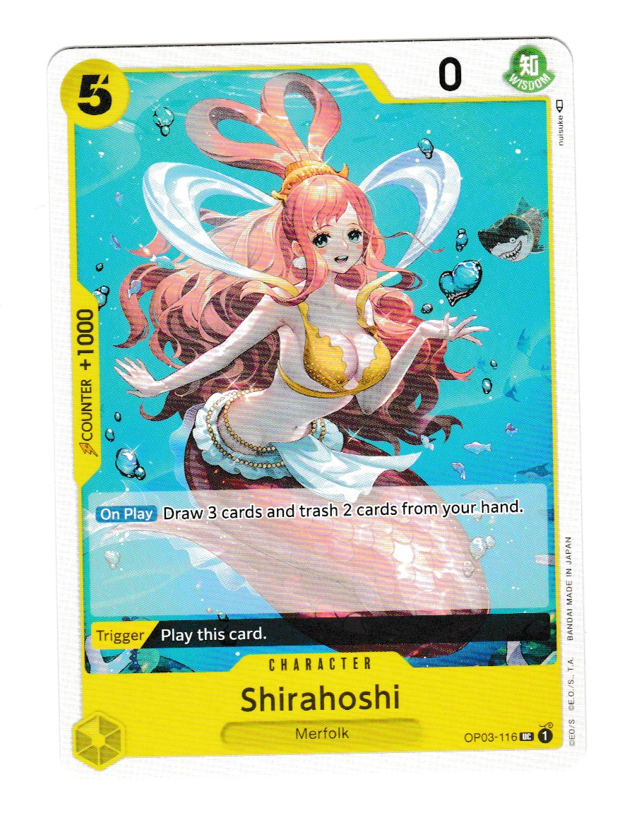 One Piece Card Game Pillars of Strength #116 Shirahoshi