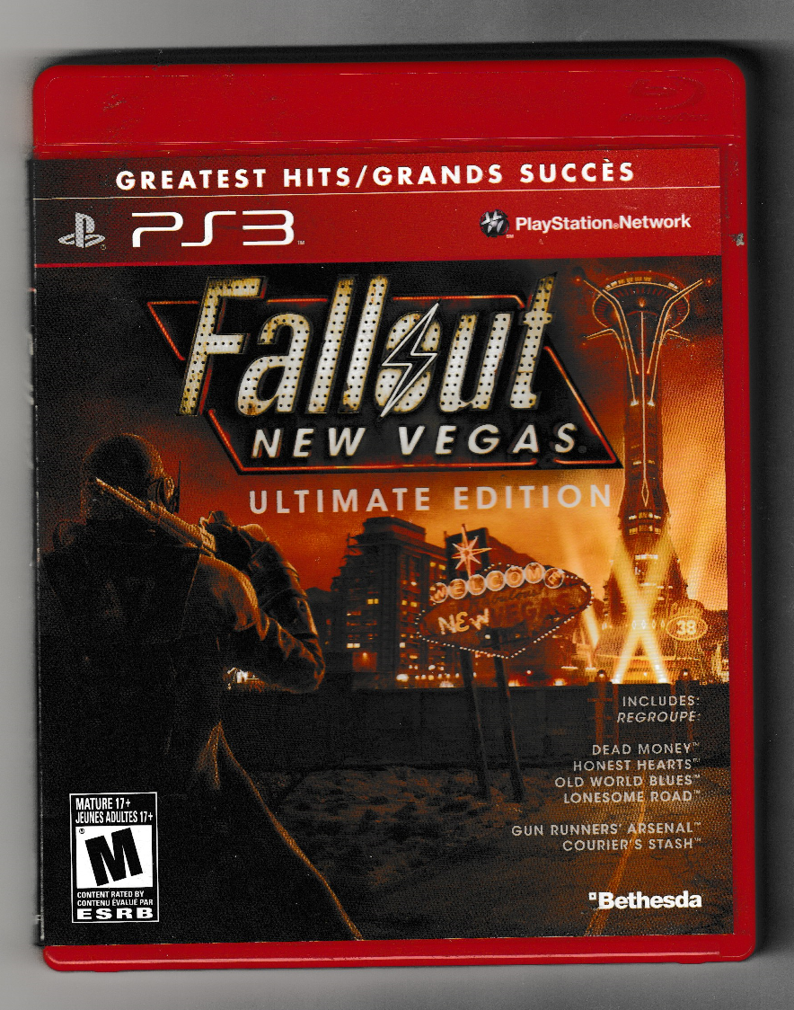 Playstation 3 Fallout New Vegas Ultimate Edition Greatest Hits