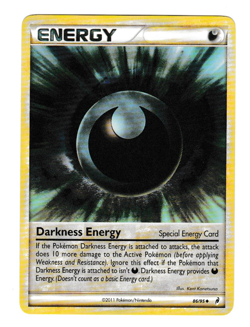 2011 Pokemon Call of Legend #86 Darkness Energy