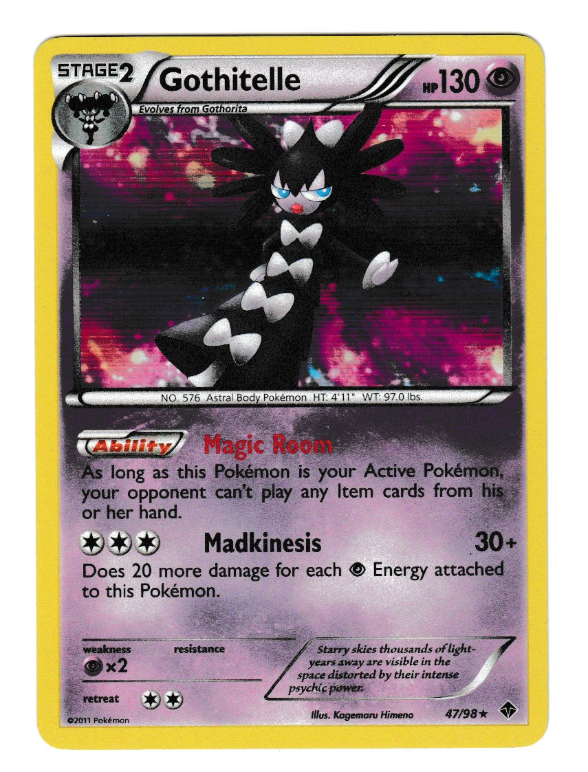 2011 Pokemon Emerging Powers #47 Gothitelle