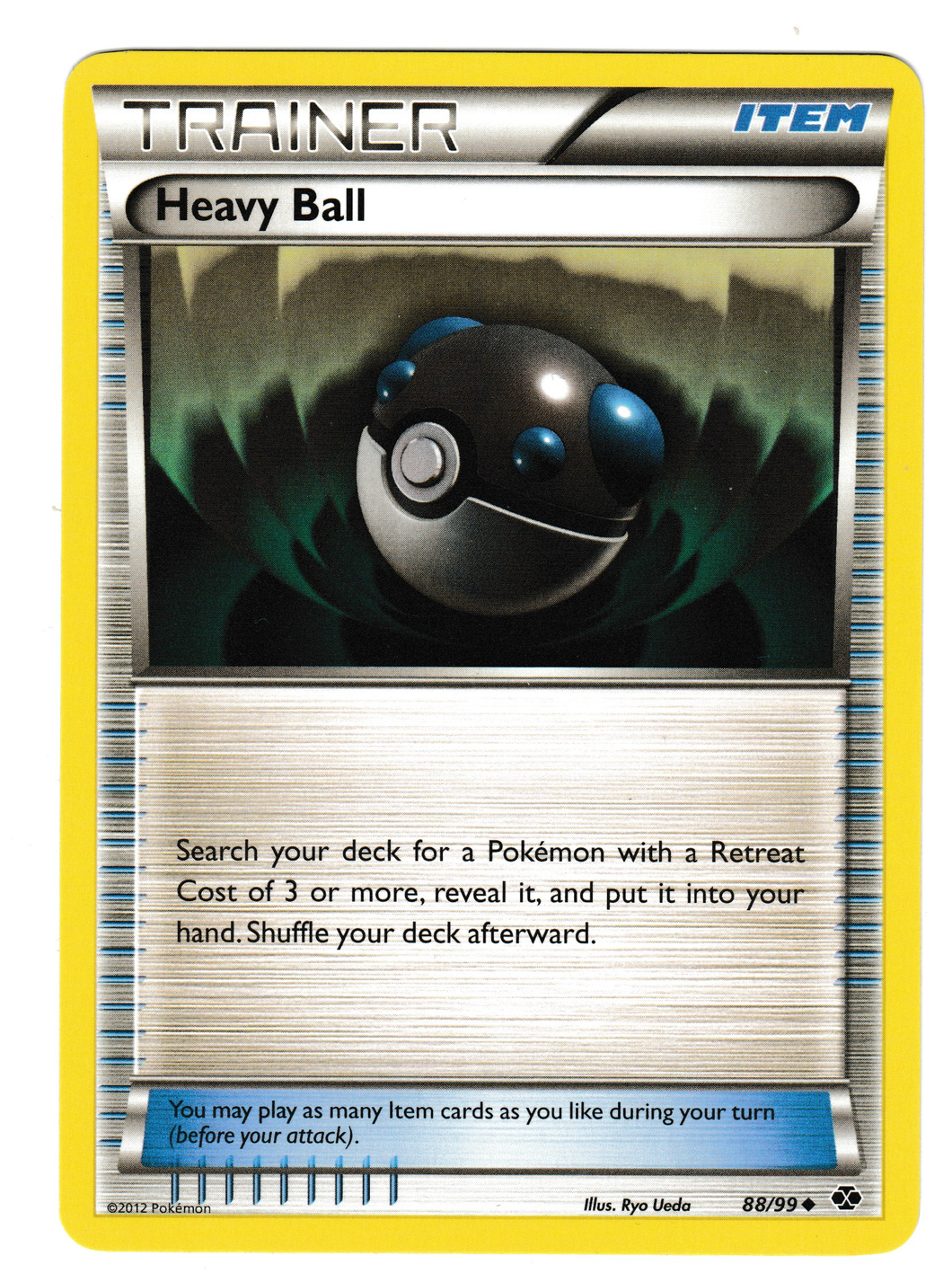 2012 Pokemon Next Destinies #88 Heavy Ball