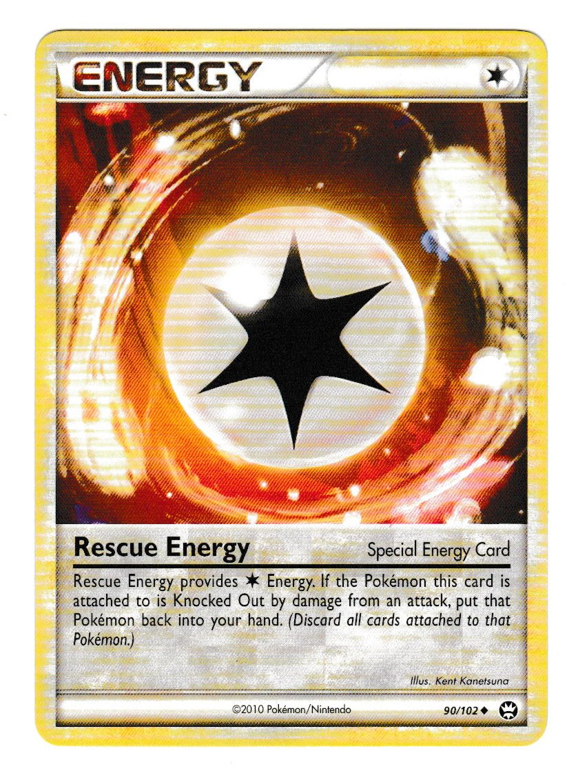 2010 Pokemon Triumphant #90 Rescue Energy