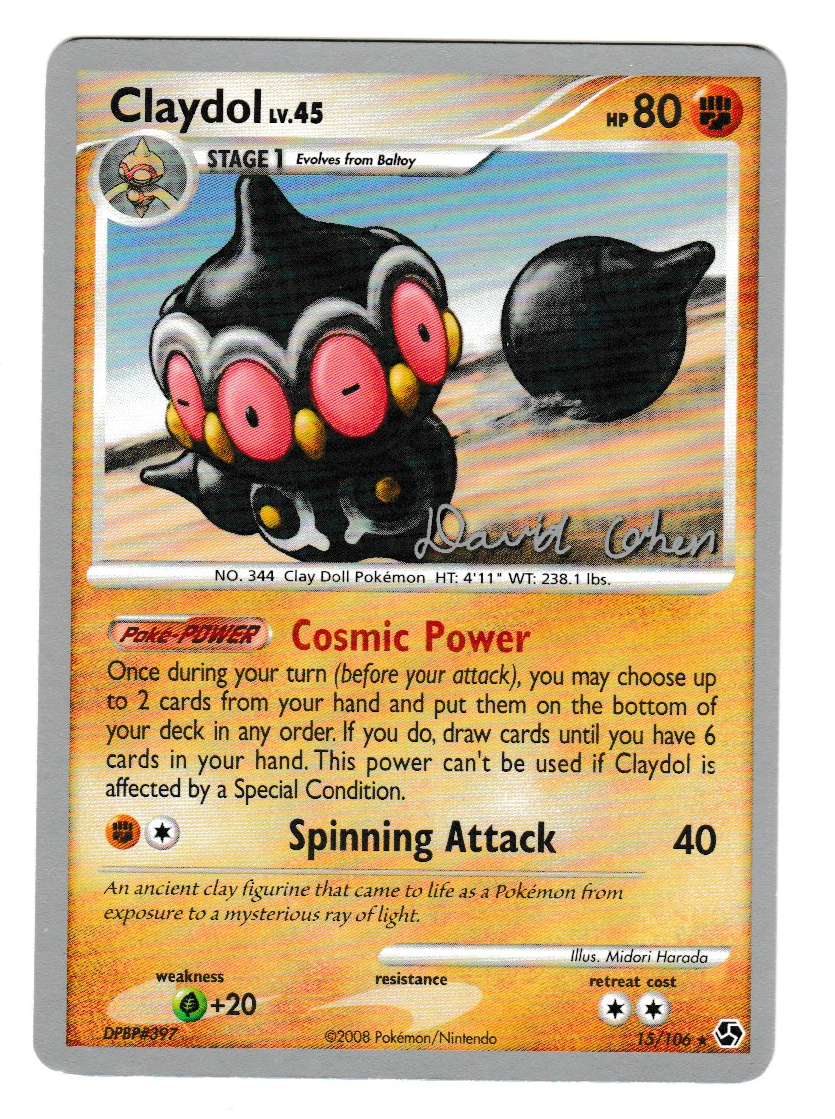 2009 World Champions Deck Claydol (David Cohen)