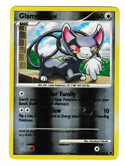 2008 Diamond & Pearl Majestic Dawn #65 Glameow