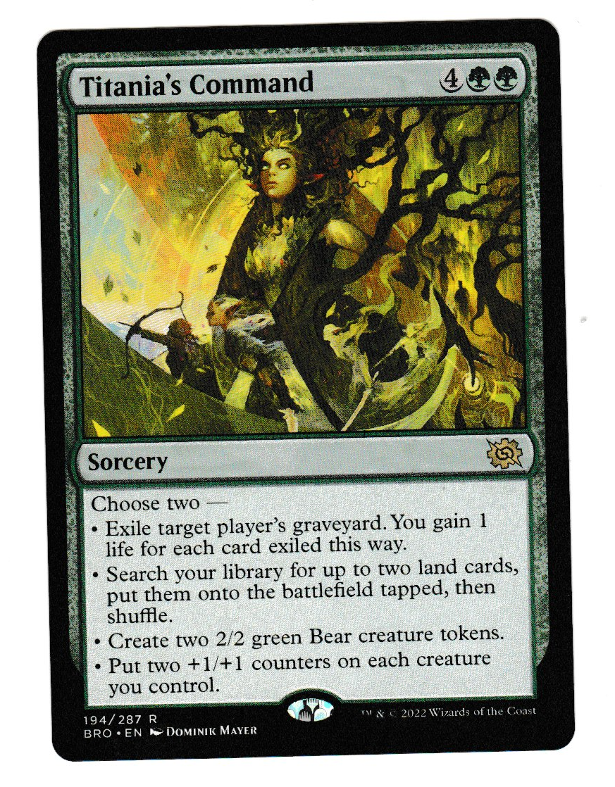 Brothers' War Titania's Command
