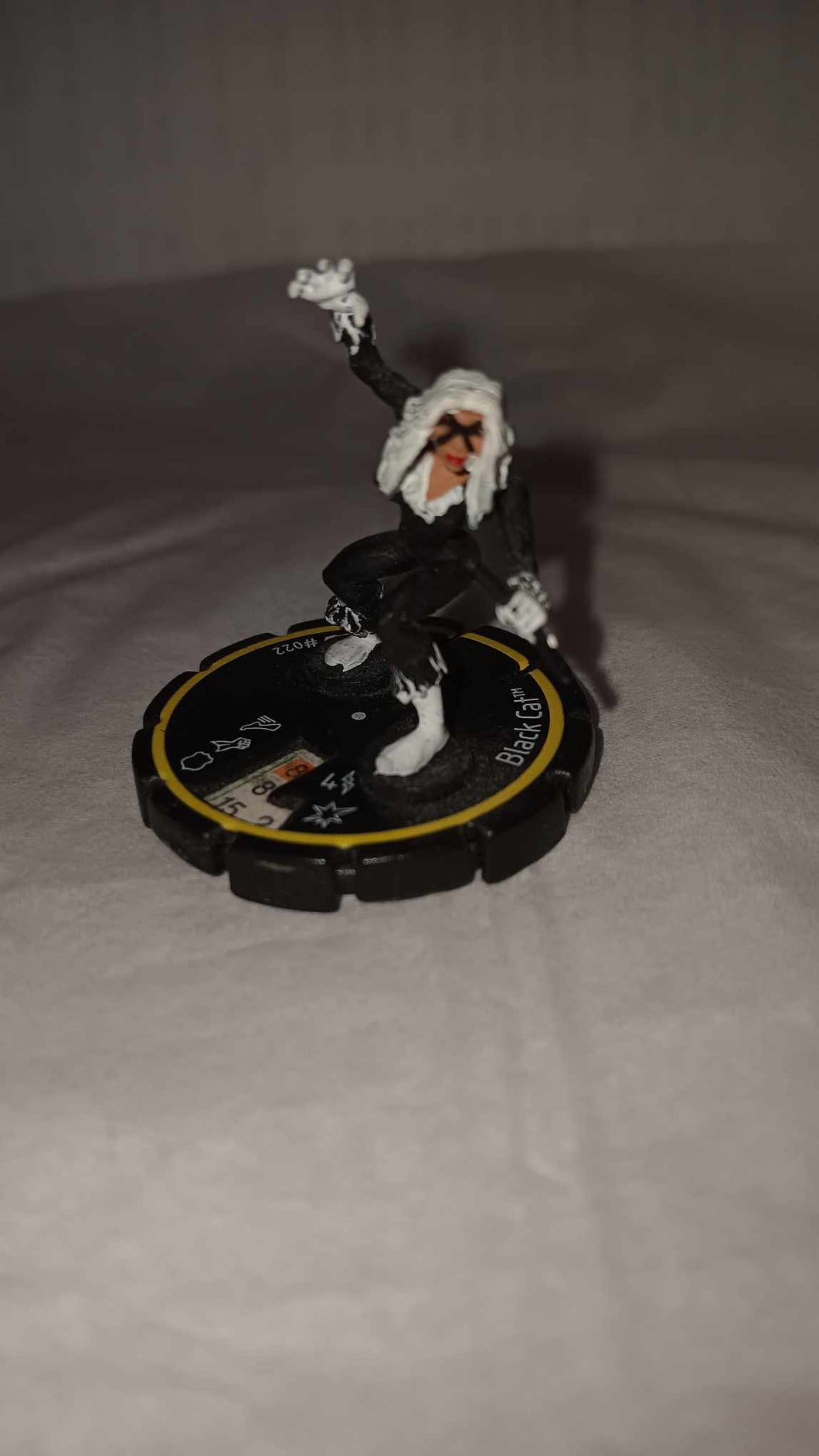2002 Heroclix Marvel Clobberin Time #022 Black Cat Rookie