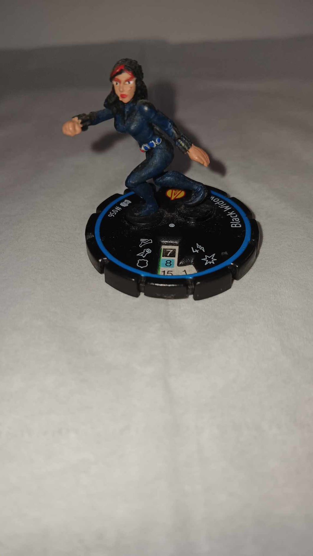 2002 Heroclix Marvel Clobberin Time #056 Black Widow Experienced