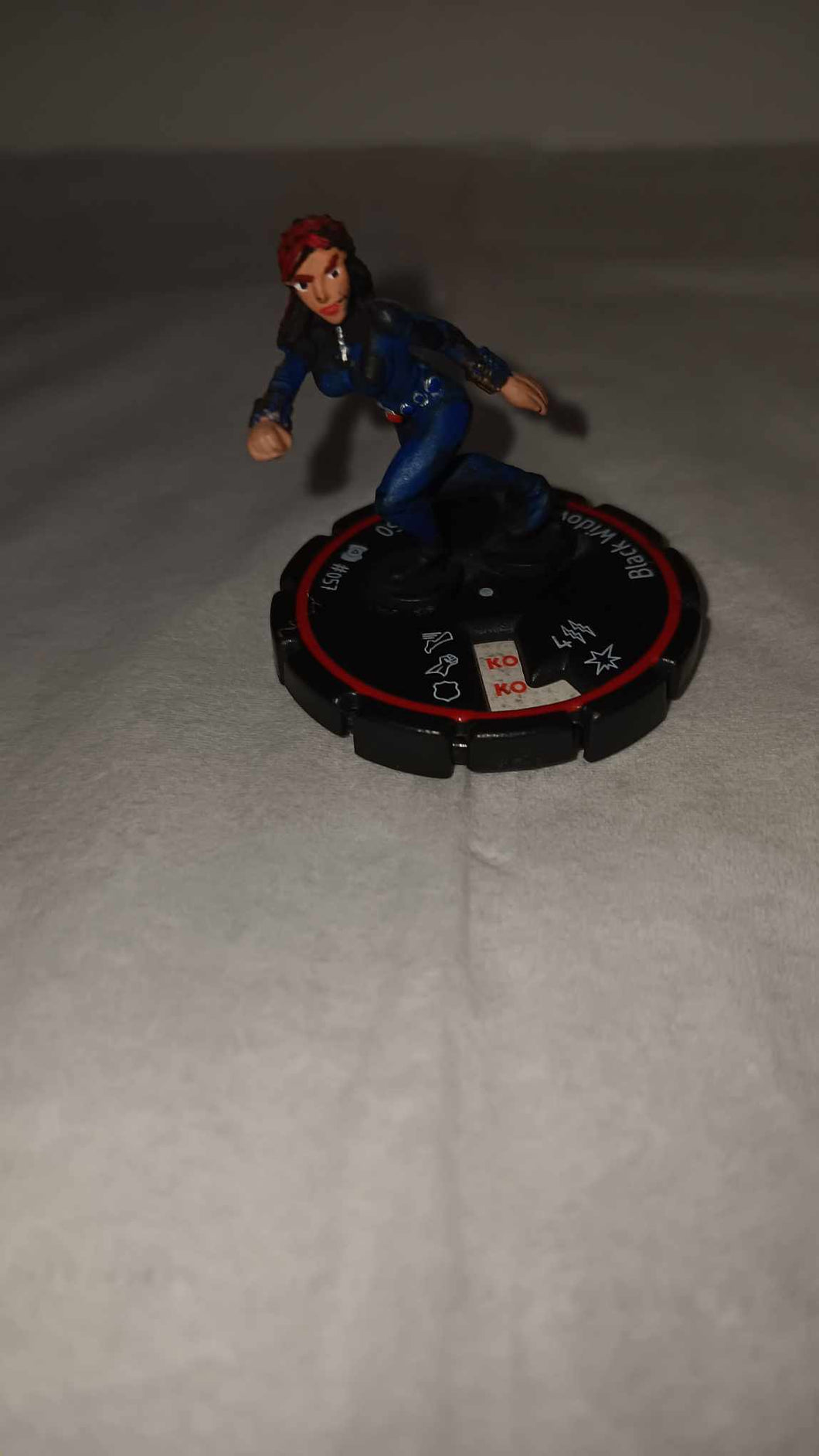 2002 Heroclix Marvel Clobberin Time #057 Black Widow Veteran