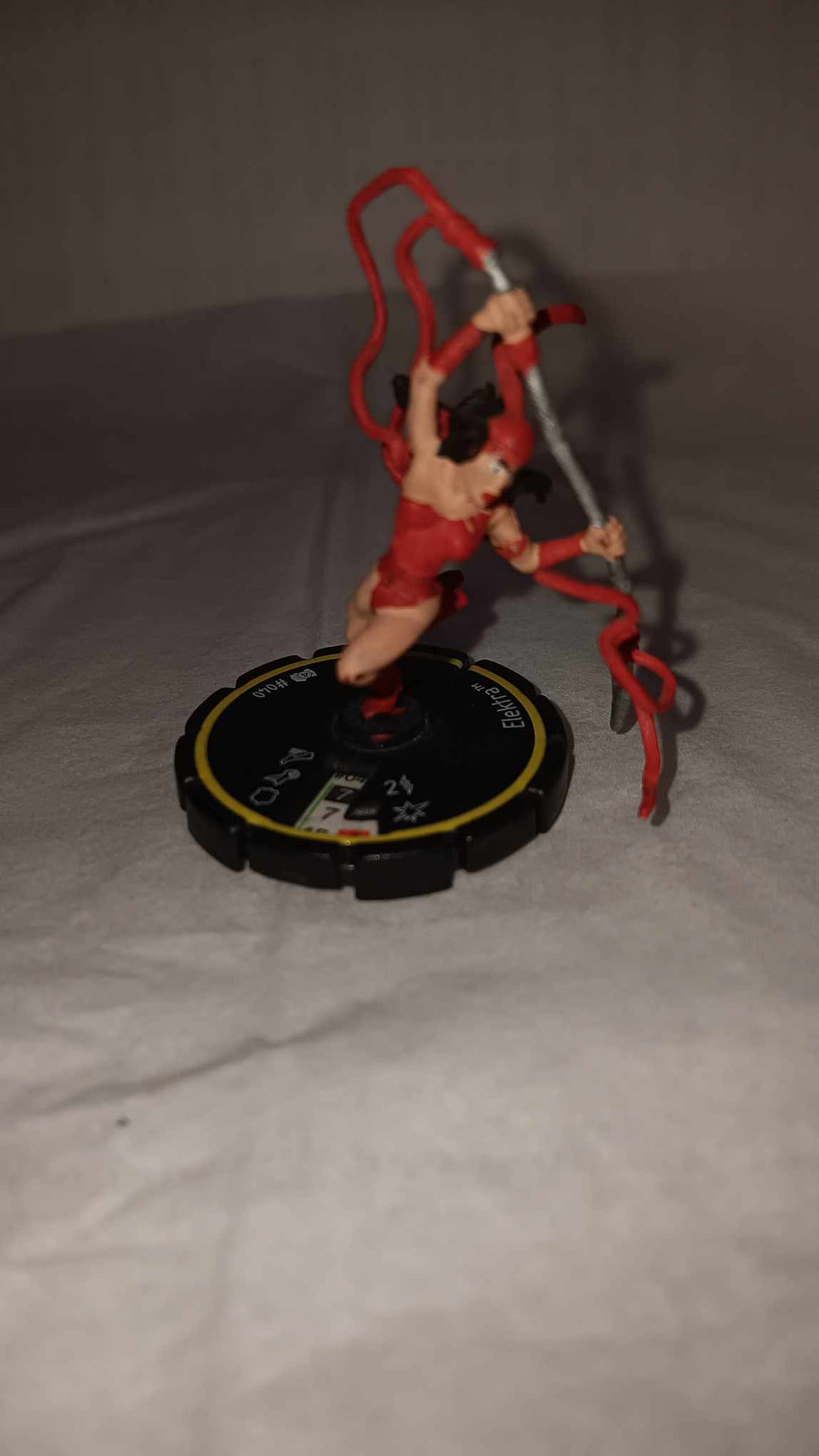 2002 Heroclix Marvel Clobberin Time #040 Elektra Rookie